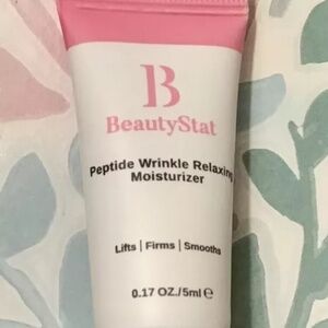 BeautyStat Peptide Wrinkle Relaxing Moisturizer 0.17 oz Travel Size Sealed